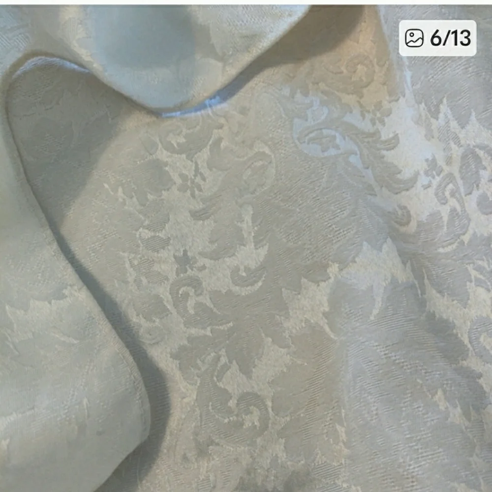 New Set Of 2 Damask Chair Covers.